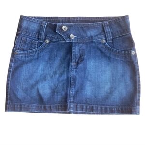Denim Mini Skirt